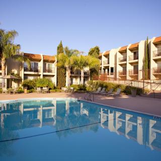 Best Western Plus Royal Oak Hotel | San Luis Obispo, California | Pool view and hotel